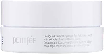 Collagen & CoQ10 Hydrogel Eye Patch, 60 Patches, 1.4 g Each,