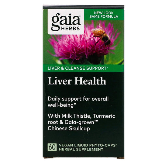 Gaia Herbs, Liver Health Vegan Liquid Phyto-Caps