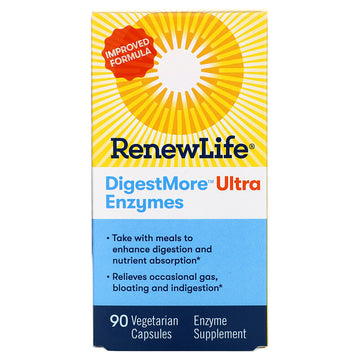 Renew Life, DigestMore Ultra Enzymes Vegetarian Capsules