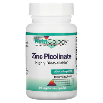 Nutricology, Zinc Picolinate, Vegetarian Capsules