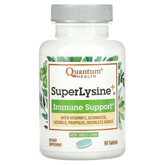 Quantum Health, Super Lysine+, Immune Support Tablets