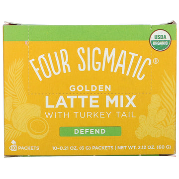 Four Sigmatic, Golden Latte Mix with Turkey Tail