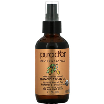 Pura D'or, Organic Argan Oil (118 ml)