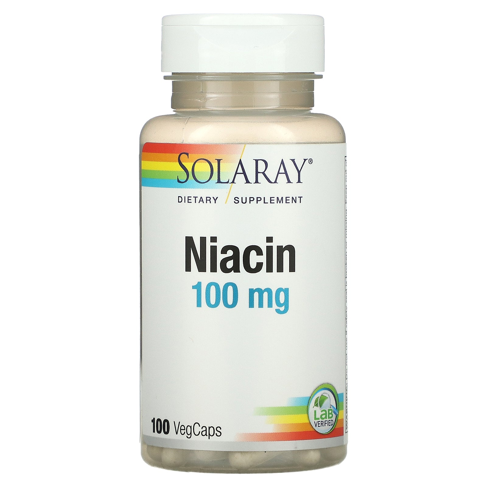 Solaray, Niacin Vegcaps