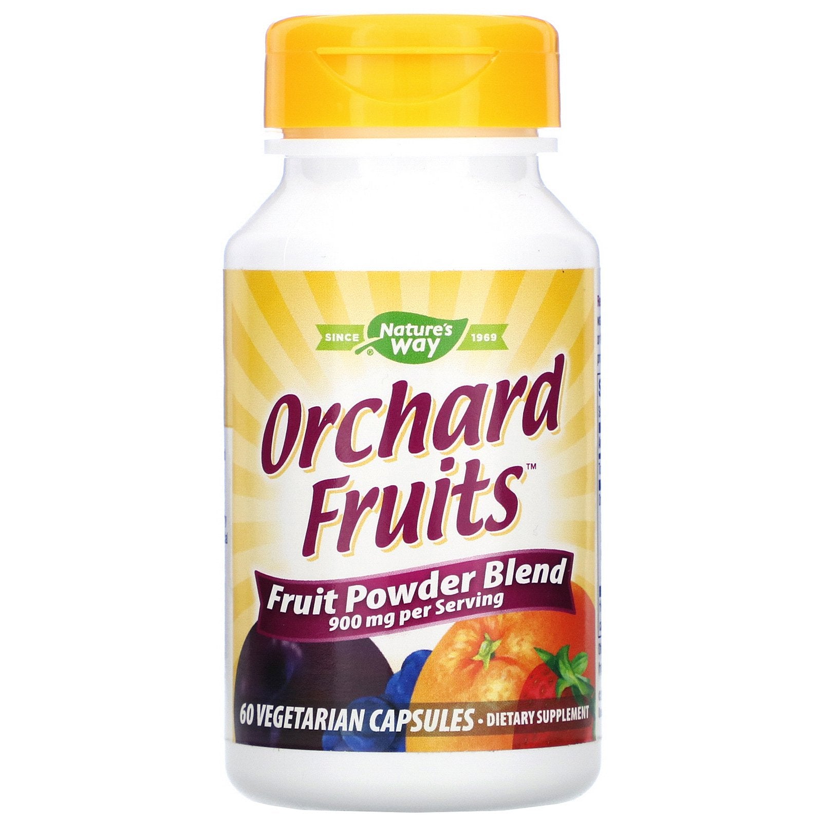 Nature's Way, Orchard Fruits, Fruit Powder Blend, 450 mg,  Vegetarian Capsules