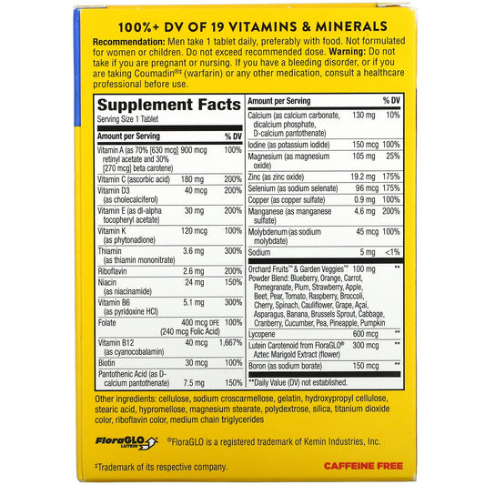 Nature'S Way, Alive! Men'S 50+ Complete Multivitamin, Tablets