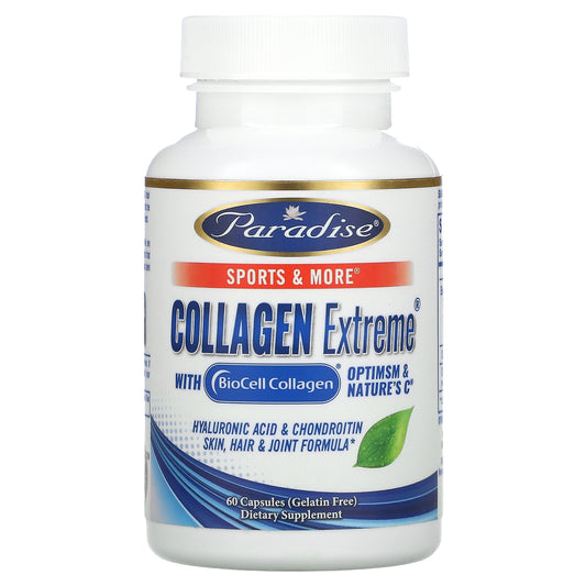 Paradise Herbs, Collagen Extreme with BioCell Collagen, OptiMSM & Nature's C