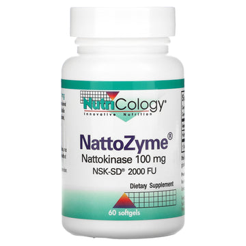 Nutricology, NattoZyme, 100 mg, Softgels