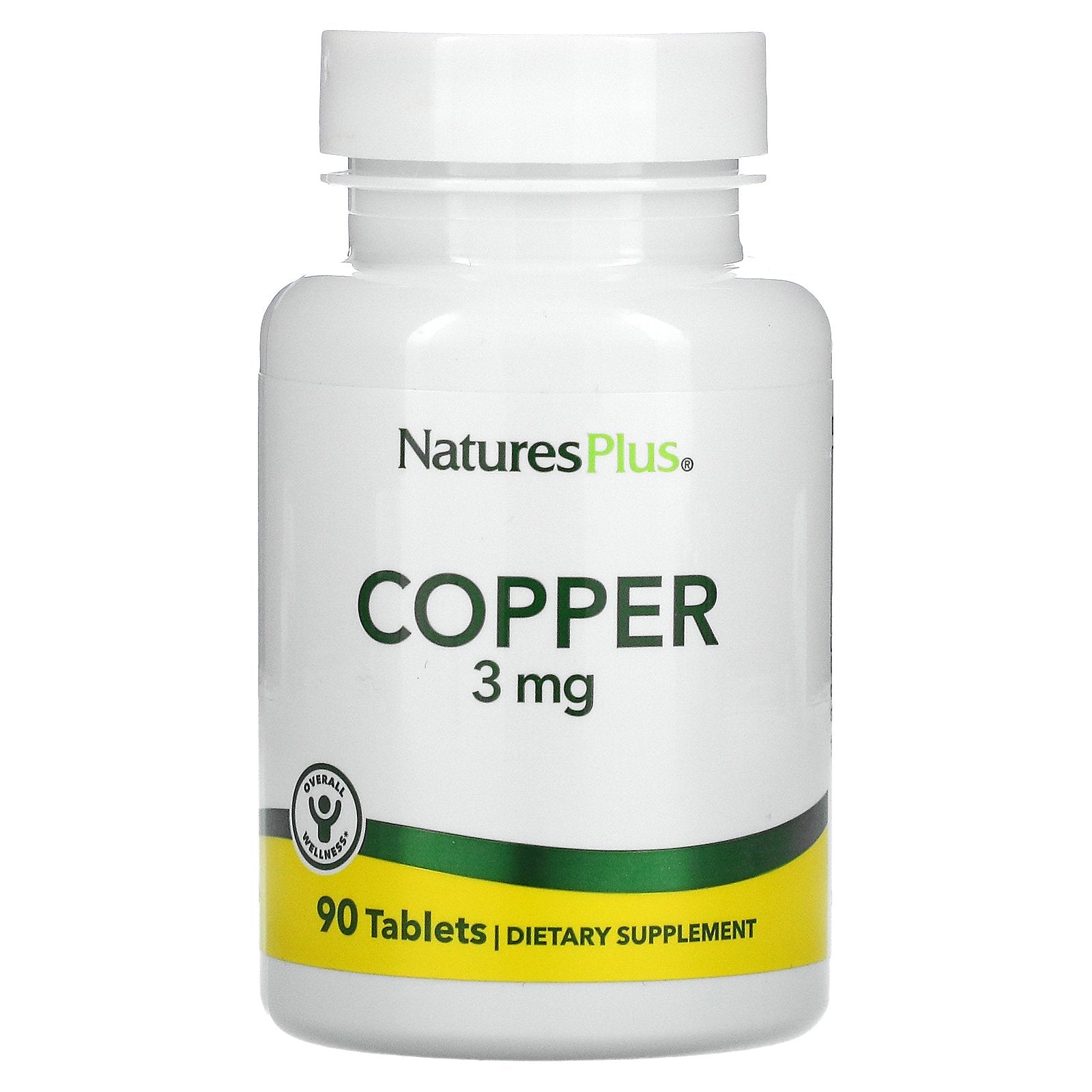 Nature's Plus, Copper, 3 mg