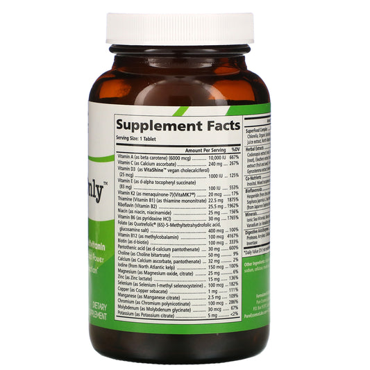 Pure Essence, One 'N' Only, Whole Food Based Multivitamin