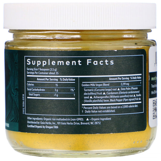 Gaia Herbs, Golden Milk
