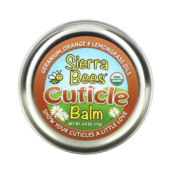 Sierra Bees, Cuticle Care Balm, Geranium, Orange & Lemongrass