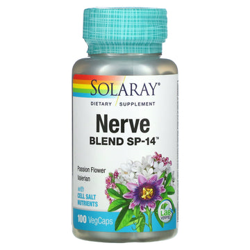 Solaray, Nerve Blend SP-14 VegCaps