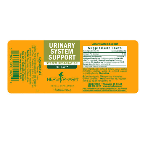 Urinary System Support 1 oz By Herb Pharm