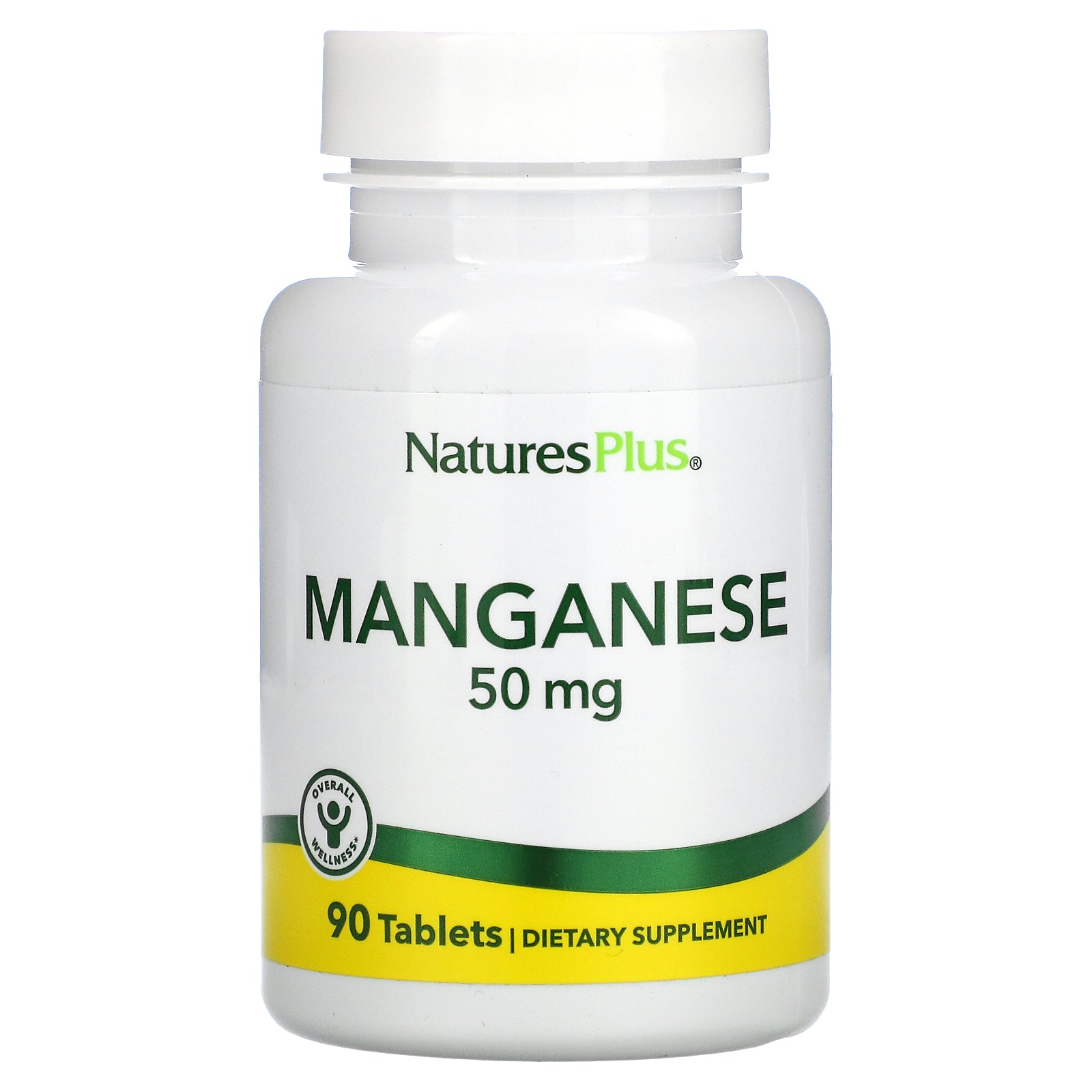 Nature's Plus, Manganese, 50 mg