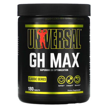 Universal Nutrition, Classic Series, GH Max, Superior GH Optimization