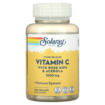 Solaray, Timed Release Vitamin C, 1,000 mg,  VegCaps