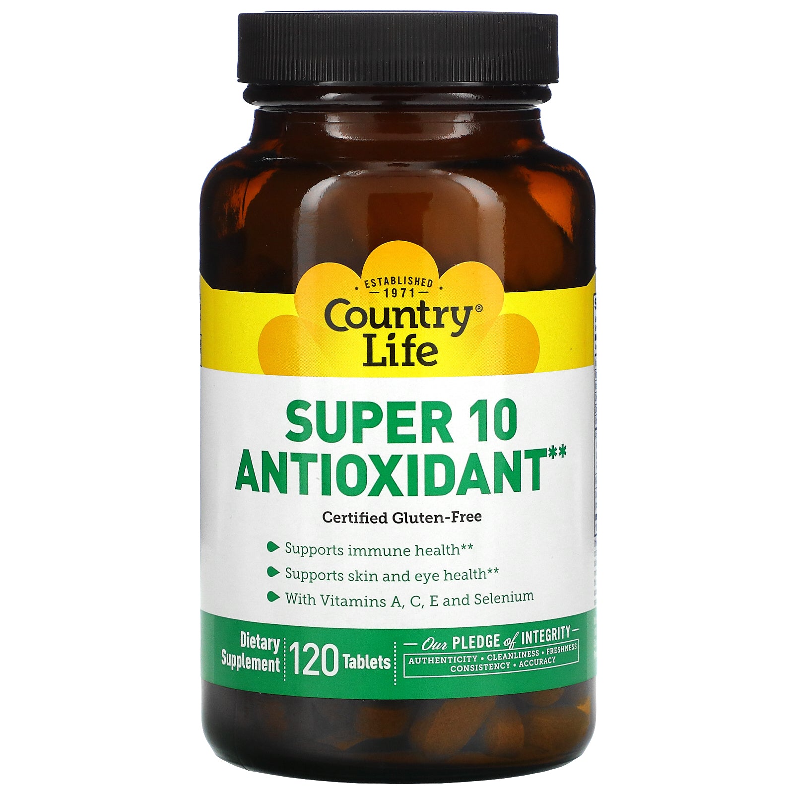 Country Life, Super 10 Antioxidant Tablets