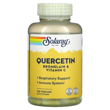 Solaray, Quercetin, Bromelain & Vitamin C VegCaps