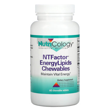 Nutricology, NTFactor EnergyLipids Chewables Chewable Tablets