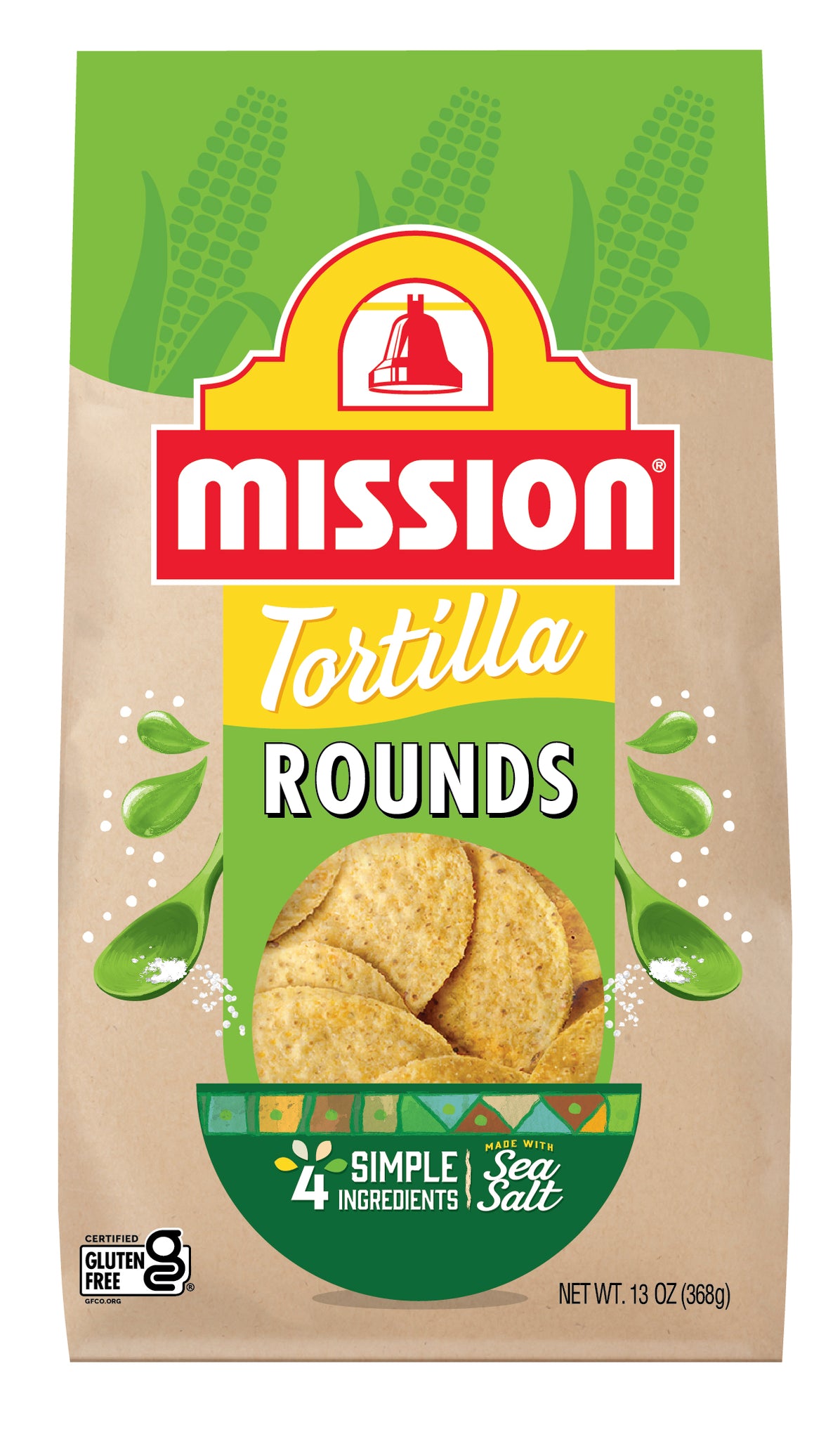 Mission Yellow Round Chips