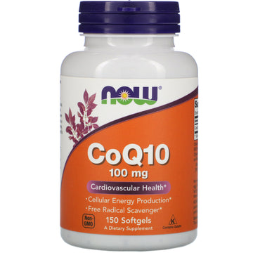 Now Foods, Coq10, 100 Mg Softgels