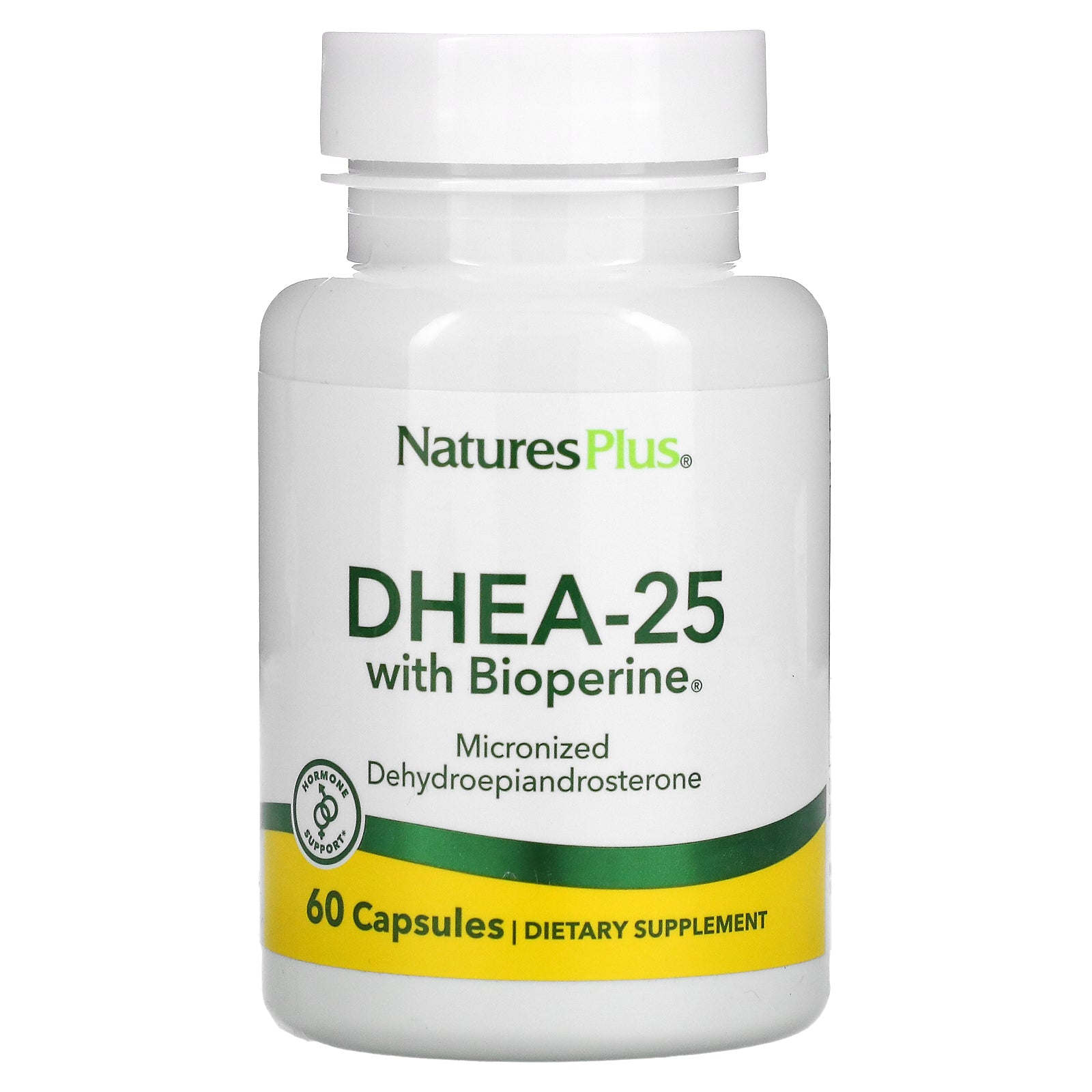 Nature's Plus, DHEA-25 with Bioperine