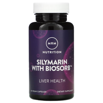 MRM, Silymarin with Biosorb, Vegan Capsules