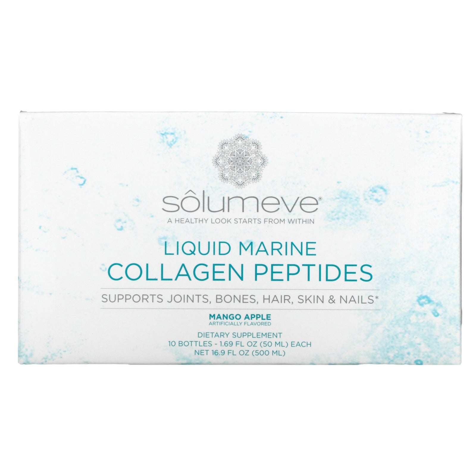 Solumeve, Liquid Marine Collagen Peptides, Mango Apple, 1.69 fl oz (50 ml) Each