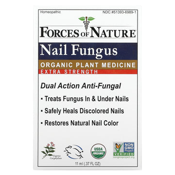 Forces of Nature, Nail Fungus, Organic Plant Medicine, Extra Strength