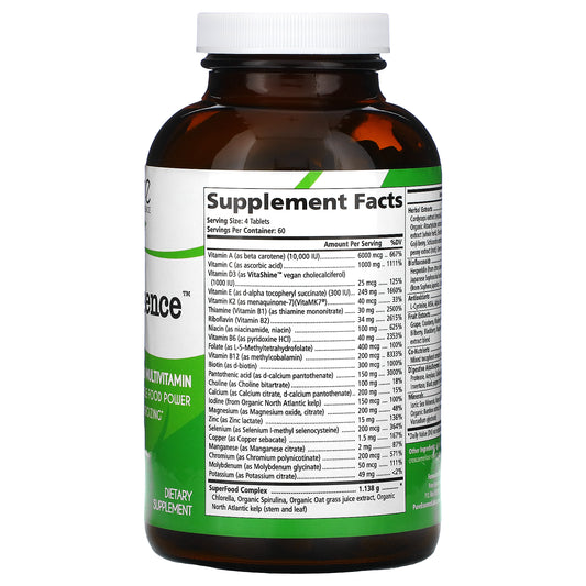 Pure Essence, Lifeessence, Whole Food Based Multivitamin