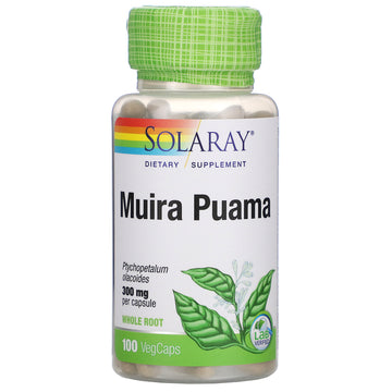 Solaray, Muira Puama, 300 mg, VegCaps