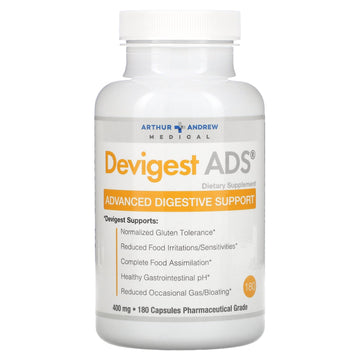 Arthur Andrew Medical, Devigest ADS, Advanced Digestive Support, 400 mg Capsules