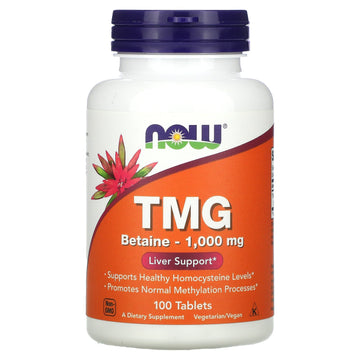 NOW Foods, TMG, 1,000 mg  Tablets