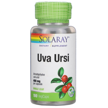 Solaray, Uva Ursi, 460 mg,  VegCaps