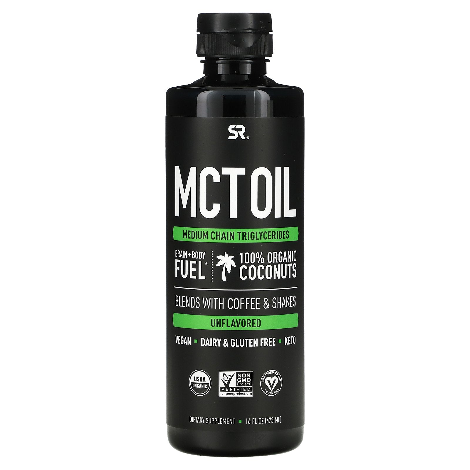 Sports Research, MCT Oil, Unflavored, (473 ml)
