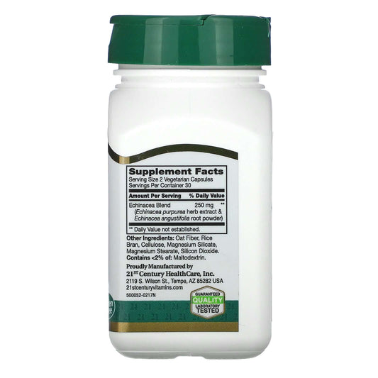 21st Century, Echinacea Complex, 250 mg, Vegetarian Capsules