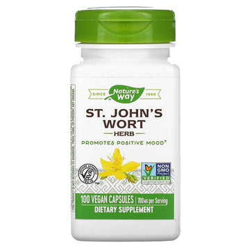 Nature's Way, St. John's Wort Herb, 350 mg, Vegetarian Capsules