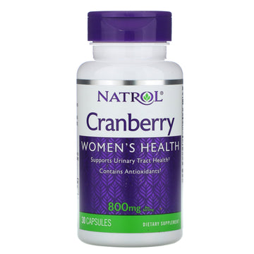 Natrol, Cranberry, 400 mg, Capsules