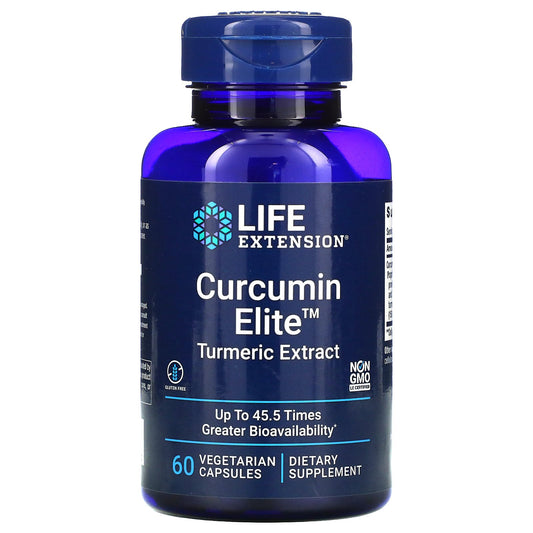 Life Extension, Curcumin Elite, Turmeric Extract Vegetarian Capsules