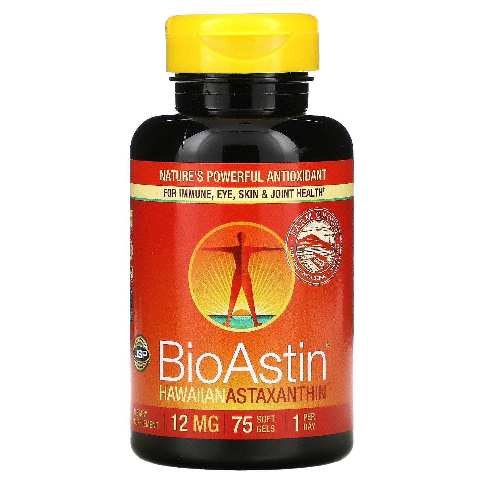 Nutrex Hawaii, BioAstin, Hawaiian Astaxanthin, 12 mg Soft Gels