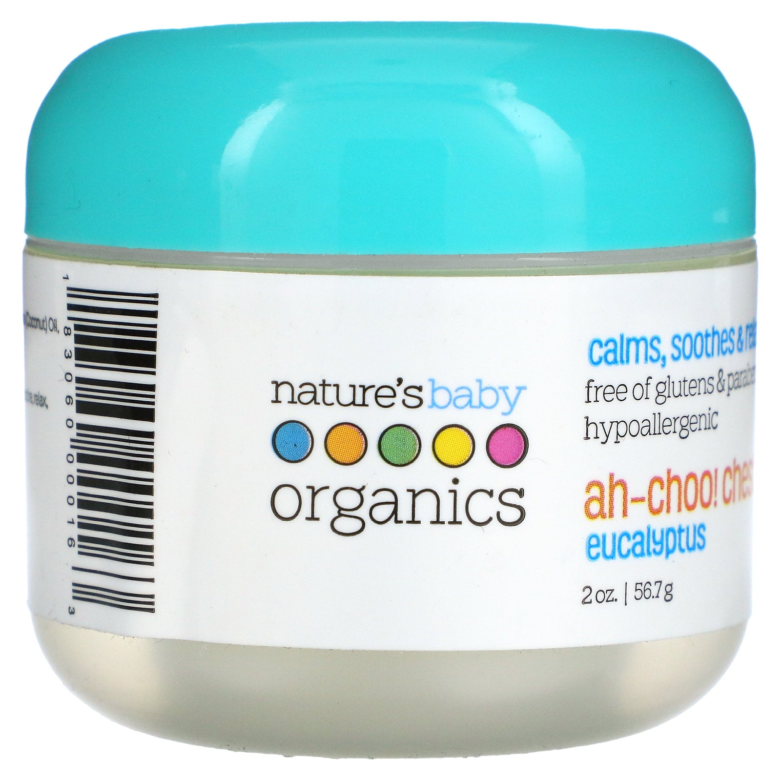Nature's Baby Organics, Ah-Choo! Chest Rub, Eucalyptus