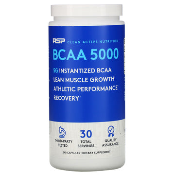 RSP Nutrition, BCAA 5000, Instantized BCAAs