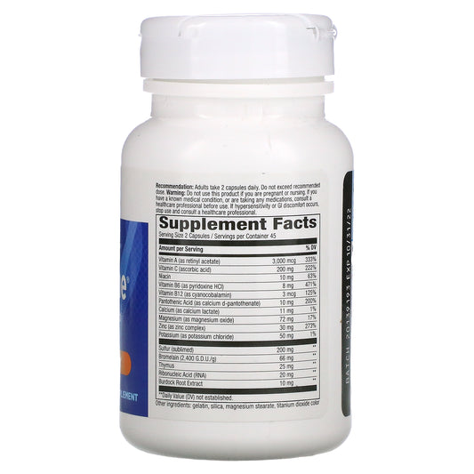 Enzymatic Therapy, Derma Klear Akne-Zyme,  Capsules