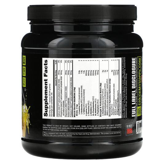 NutraBio Labs, Intra Blast, Intra Workout Muscle Fuel, Passion Fruit