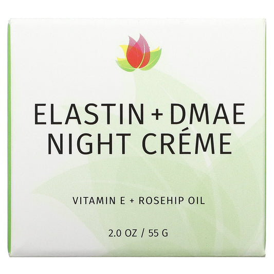 Reviva Labs, Elastin + DMAE Night Creme(55 g)