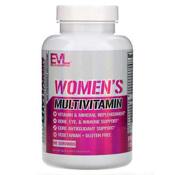 Evlution Nutrition, Women'S Multivitamin, Tablets
