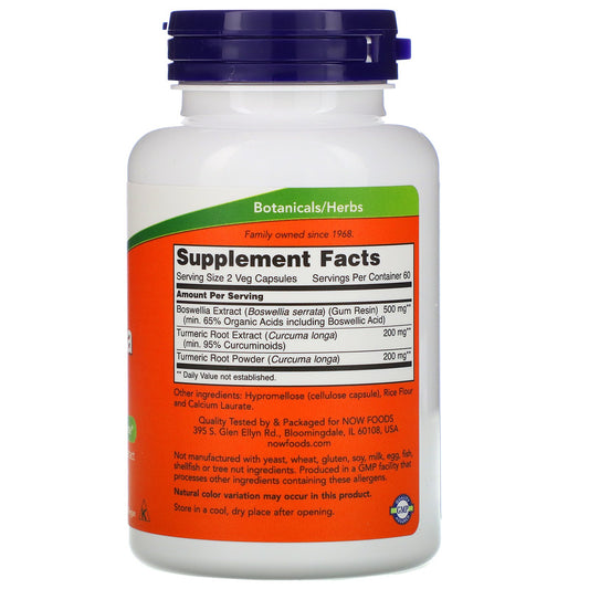 Now Foods, Boswellia Extract, 250 Mg