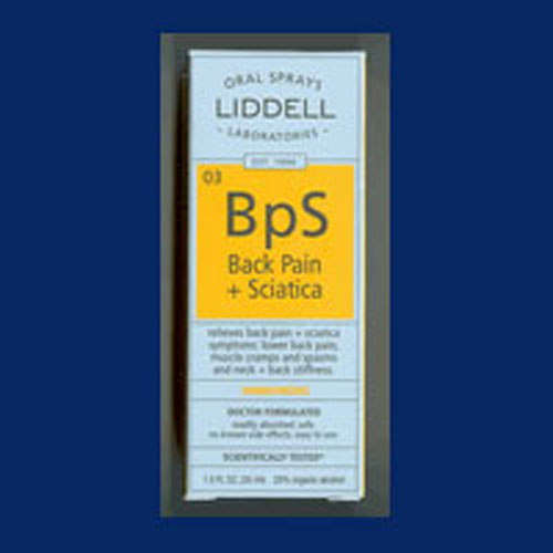 Back Pain Sciatica 1 OZ EA By Liddell Laboratories