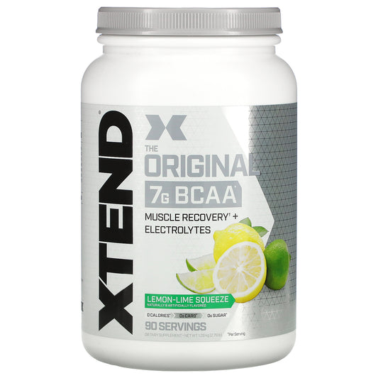 Xtend, The Original 7G BCAA, Lemon-Lime Squeeze